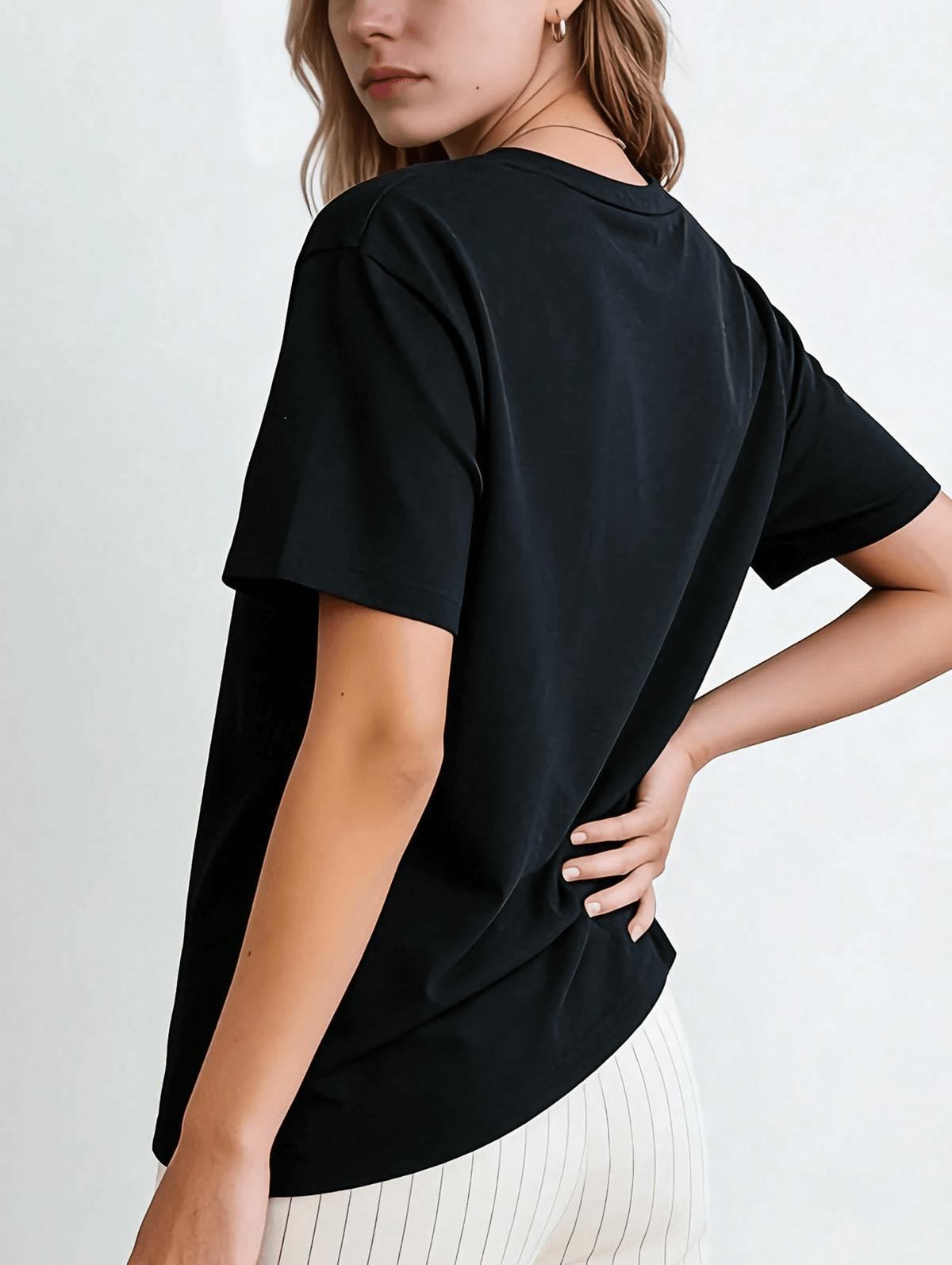 Kindness Is Free Print Short Sleeve Tee Crew Neck Casual Inspirational Top