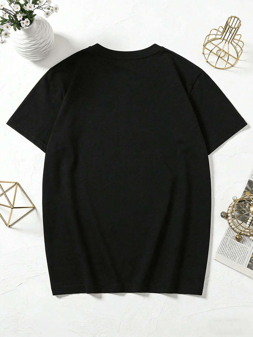 Kindness Is Free Print Short Sleeve Tee Crew Neck Casual Inspirational Top