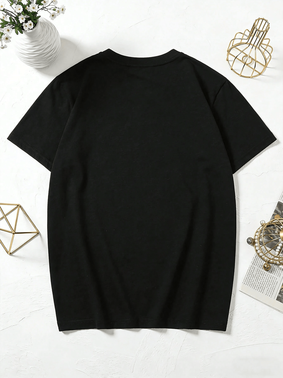 Kindness Is Free Print Short Sleeve Tee Crew Neck Casual Inspirational Top