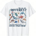 We All Swim Together TShirt Teacher Back To School TShirt Ocean Animal Classroom TShirt