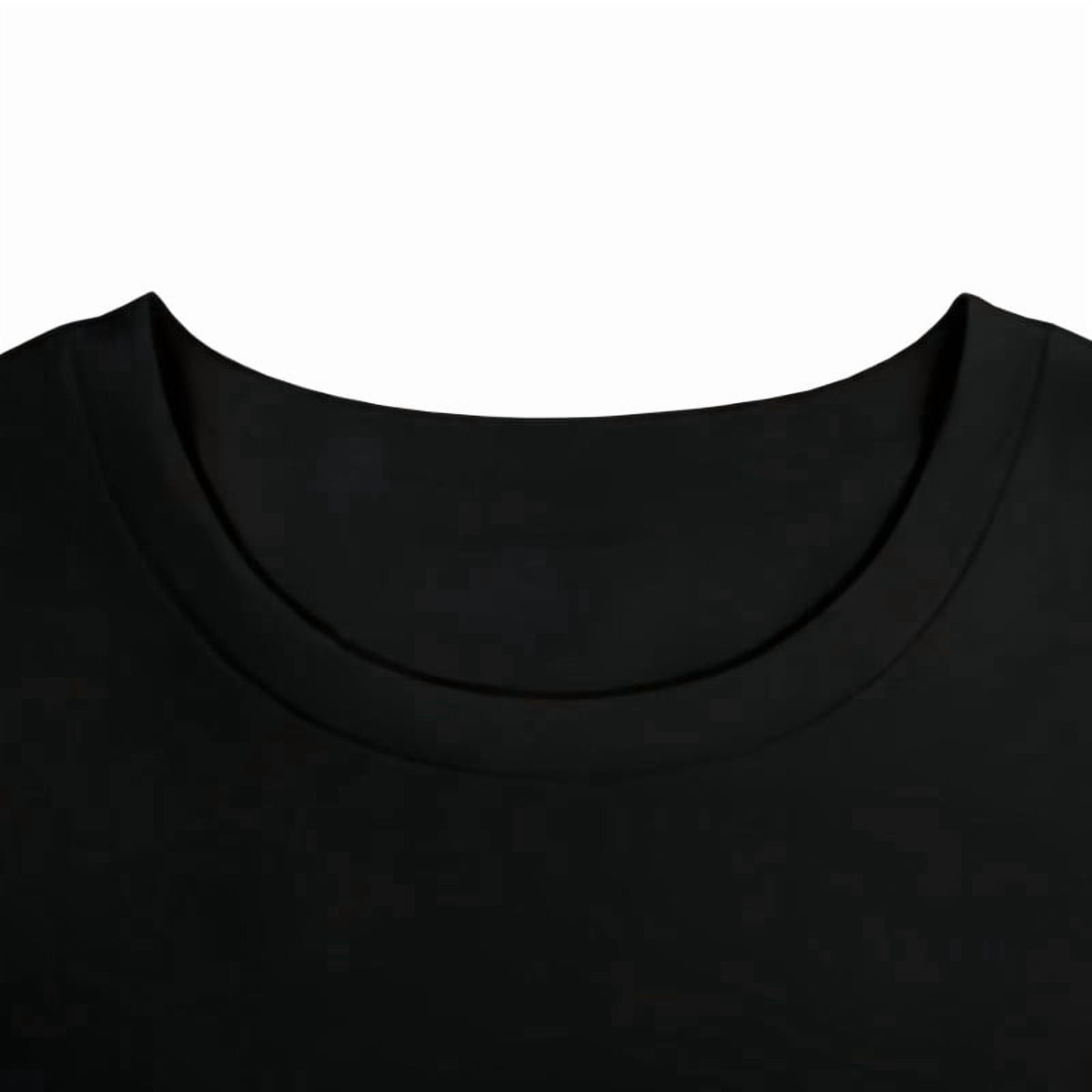 UNISHE Black Women's Vintage Gothic Font Hang In There It Gets Worse Dark Humor Sarcasm Quote Graphic Short Sleeve T-Shirt Tops