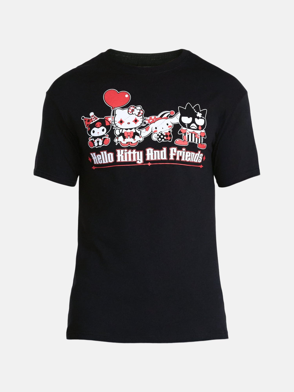 Hello Kitty and Friends Men's and Big Men's Halloween Graphic Cotton Tee, Sizes S-3XL