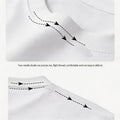 Gold Teeth Graphic Crew Neck Tee Loose Hip Hop Summer Short Sleeve