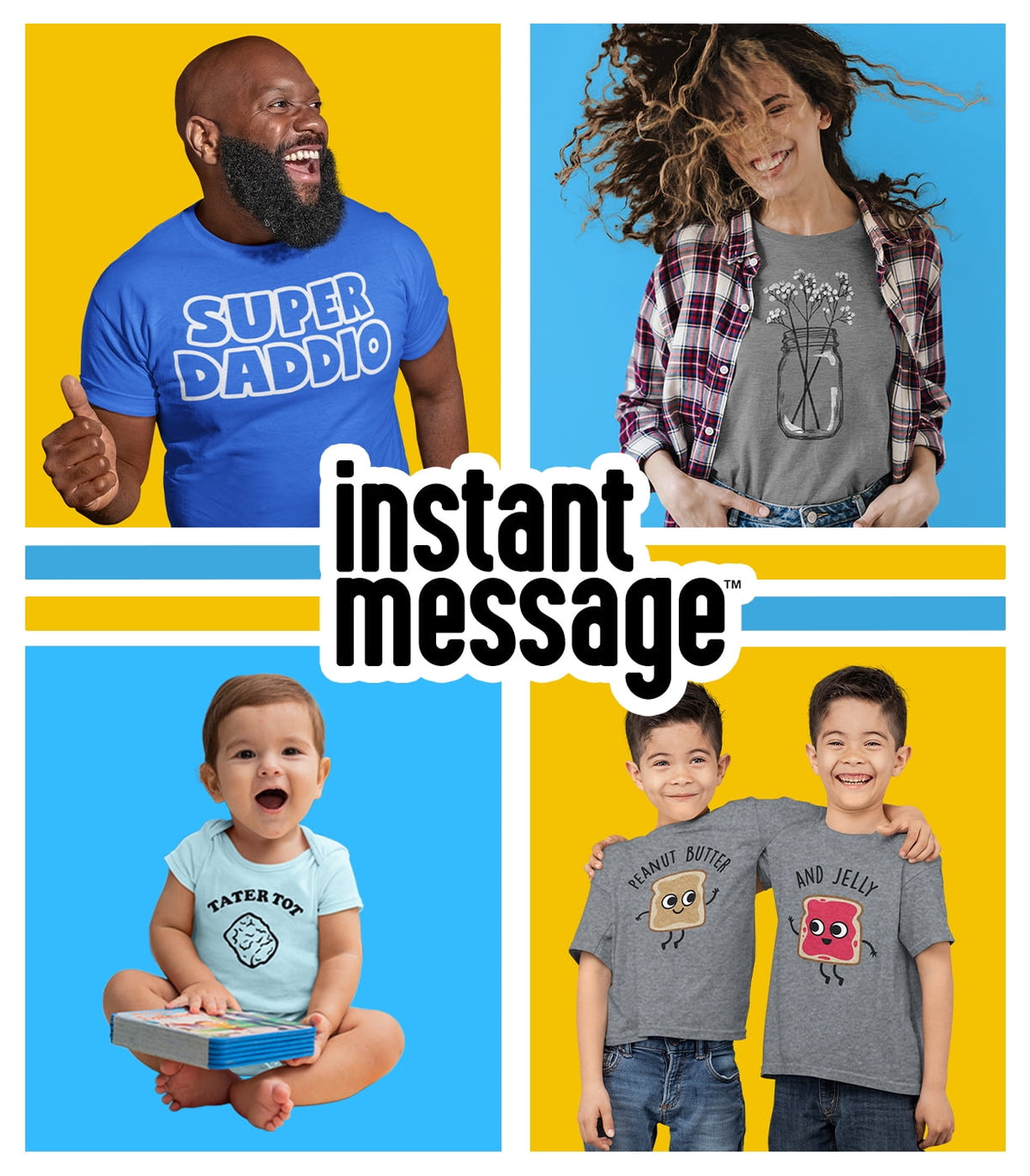 Instant Message - Halloween Skeleton Get In Loser Coffin Short Sleeve Graphic T-Shirt