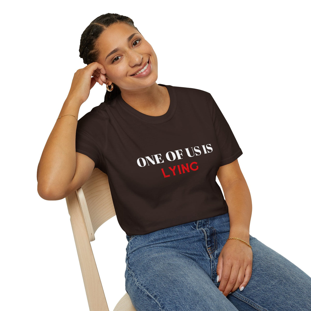 Lying Sarcasm Novelty Graphic Tees
