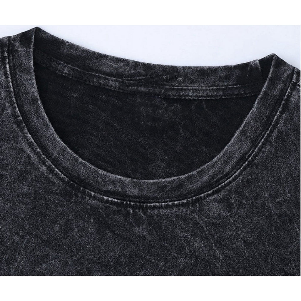black washed short sleeve t shirt periodic table of elements sarcasm quote geek symbol chemistry lab teacher student joke aesthetic vintage streetwear hipster te