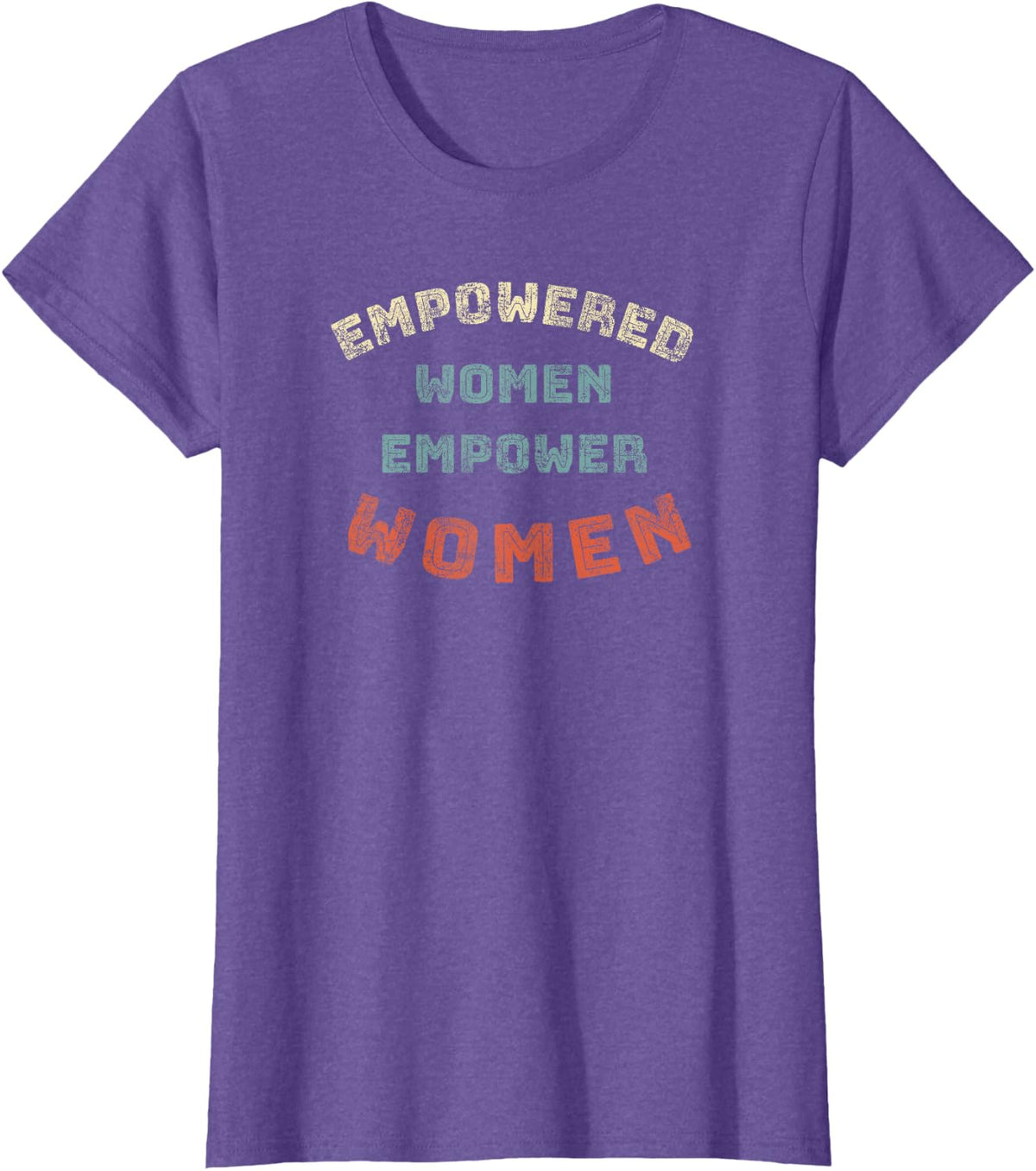 Empowered Women Empower Women Feminist Retro Graphic T-Shirt