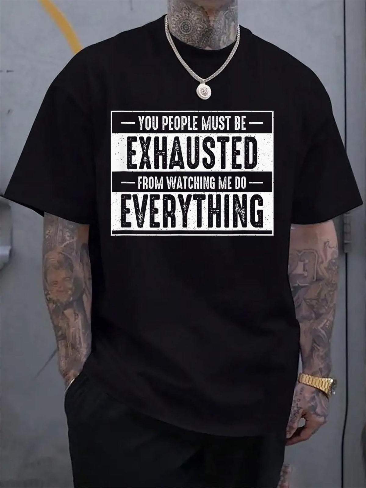 Cotton Funny Sarcastic Adult Humor Saying Sarcasm Quote Joke T-Shirt Men's Casual Short Sleeve Graphic Tee