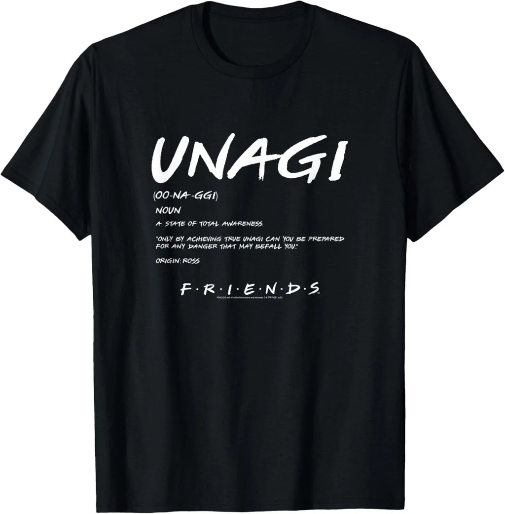 Friends Unagi Definition Funny TV Show Quote Humor Sarcasm Gift T-Shirt F242, for Men & Women, up to Size 5XL