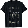Math Teacher Halloween Shirt with Skeleton Equation Graphic, Funny Spooky Classroom T-Shirt