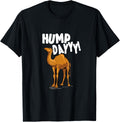 Retro Hump Day Camel Funny Wednesday T-Shirt - Comfortable Graphic Tee for Men and Women, Sarcastic Office Humor Apparel
