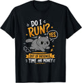 Sarcastic Cat Run Out of Patience Office Humor T-Shirt - Classic Funny sarcasm t shirt Unisex 100% Cotton Crew Neck T-Shirt Breathable Casual Everyday Wear Affordable Graphic Soft Cheap t shirts