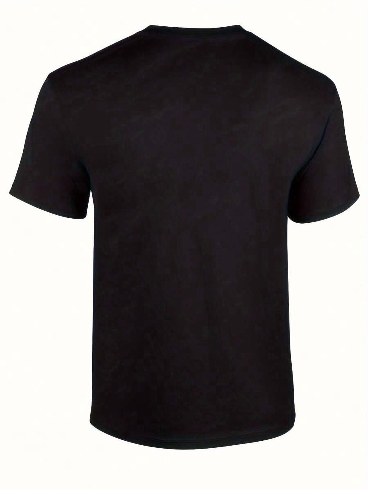 Men Festive Ugly Christmas Holiday Round Neck Men T‑Shirt